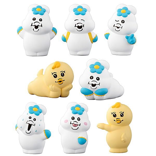 んぽちゃむ　フレンズ　全8種類フルコンプセット 新品 Amazon.co.jp: んぽちゃむ フレンズ フィギュア 全8種